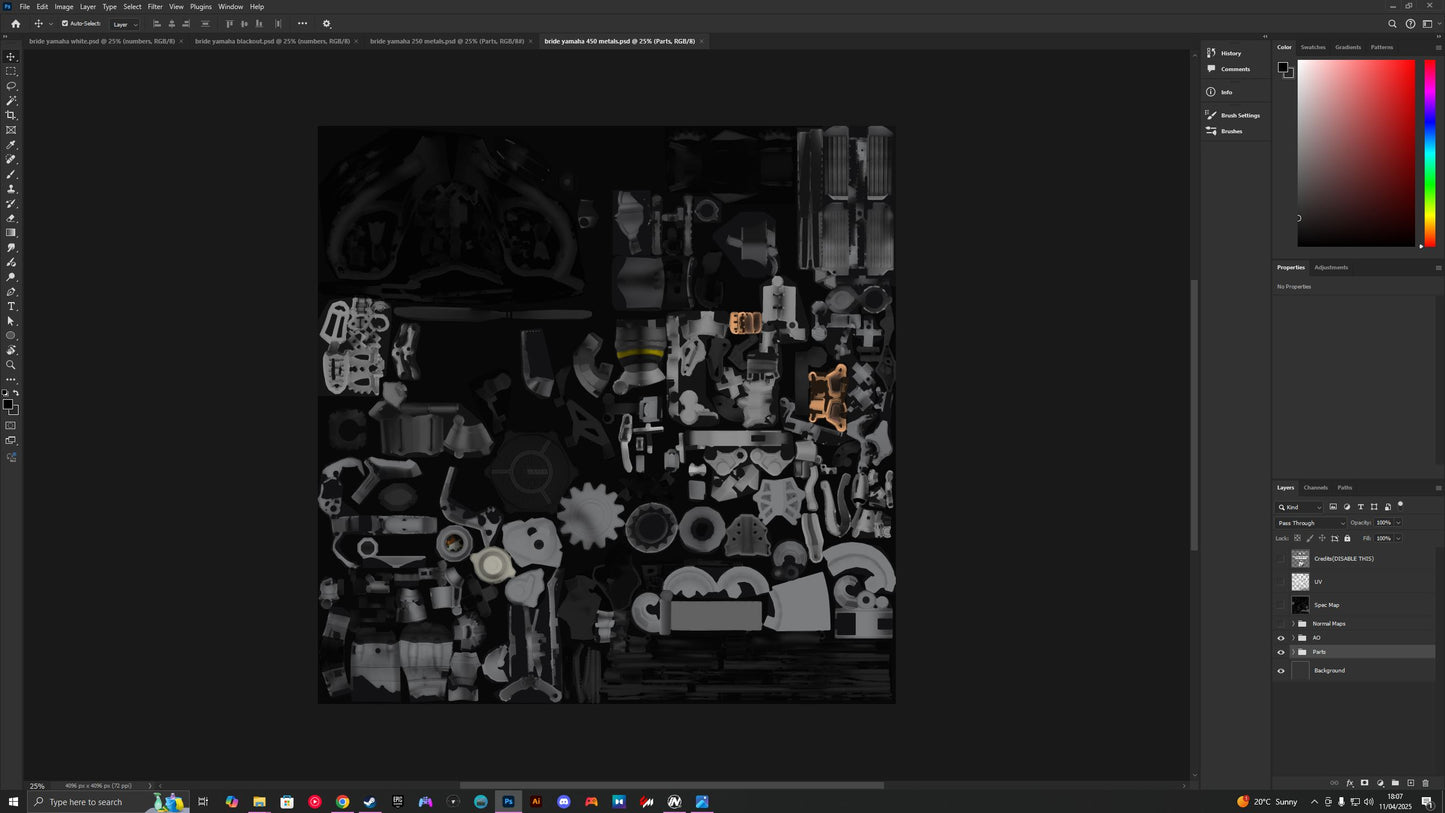 Bride Yamaha PSD Files