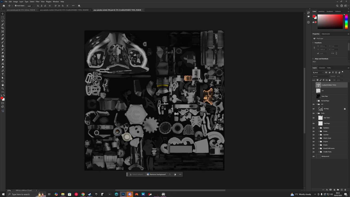 PCP Motorsports Yamaha PSD Files