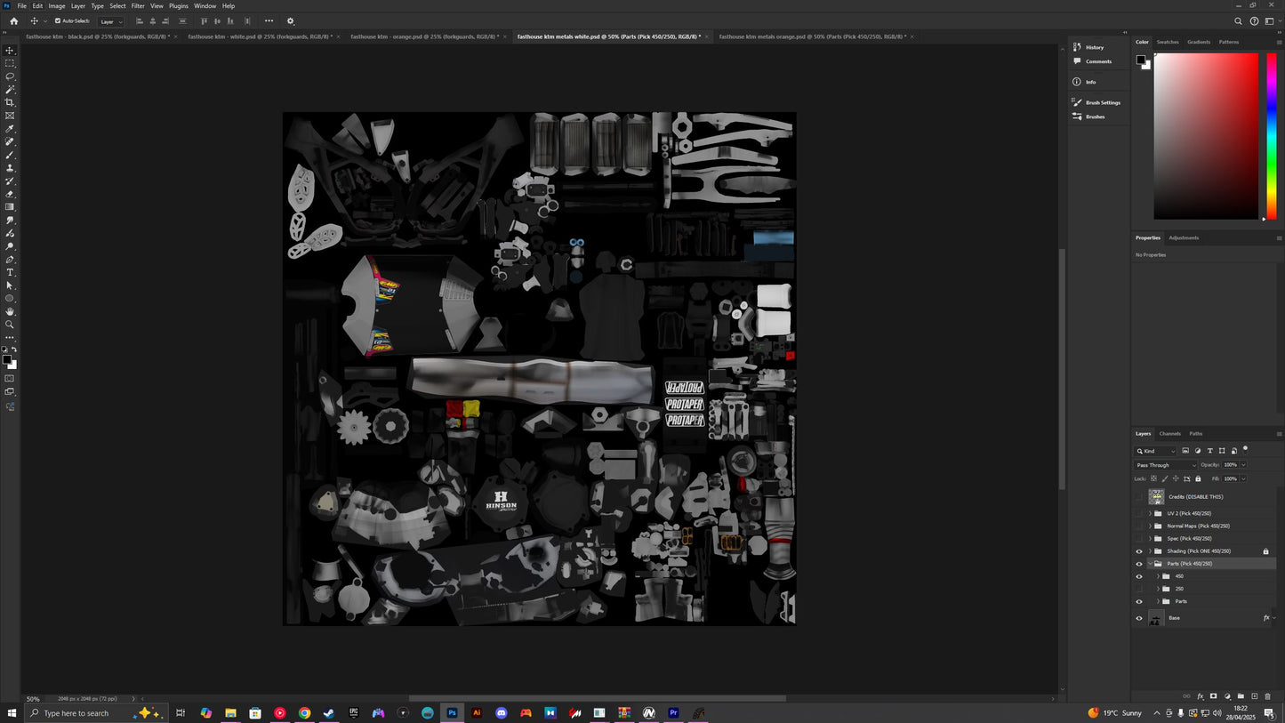 Fasthouse KTM PSD Files