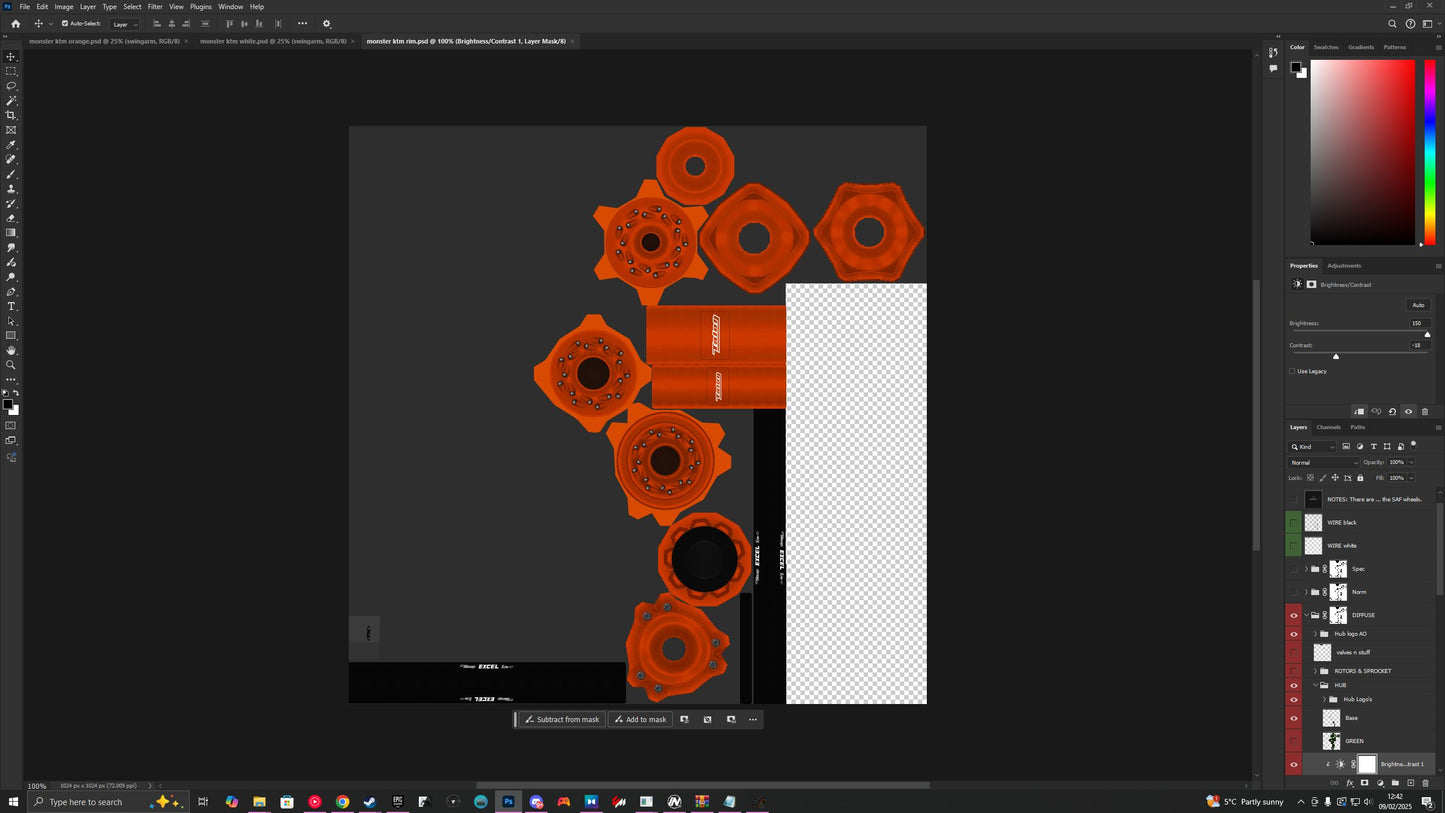 Monster Energy FMF KTM PSD Files