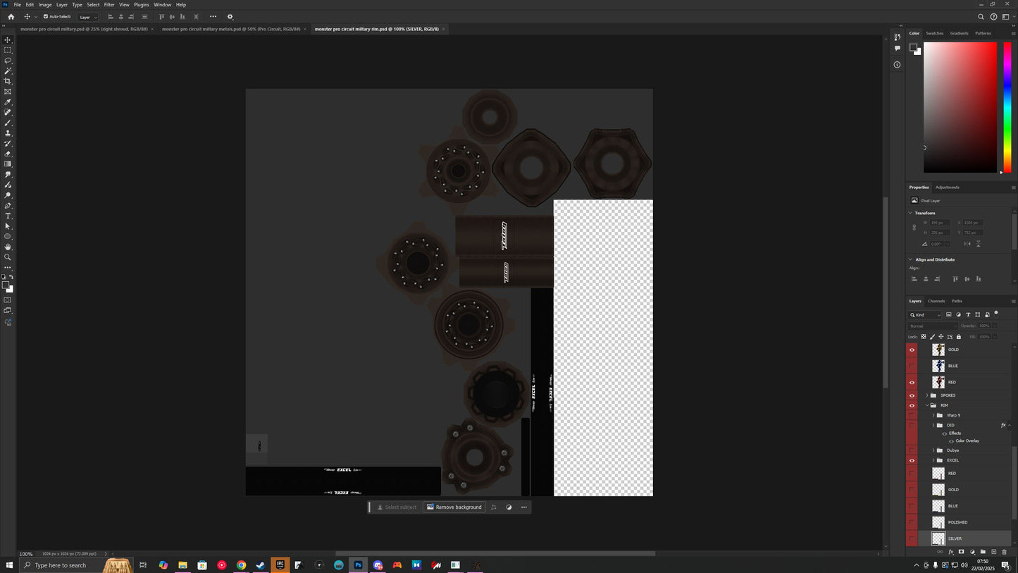 Monster Energy Pro Circuit Kawasaki - Military Appreciation Day 2025 Replica PSD Files