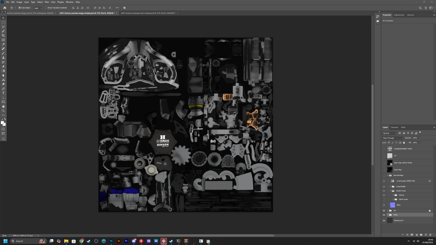 2025 Factory Yamaha MXGP and MX2 PSD's