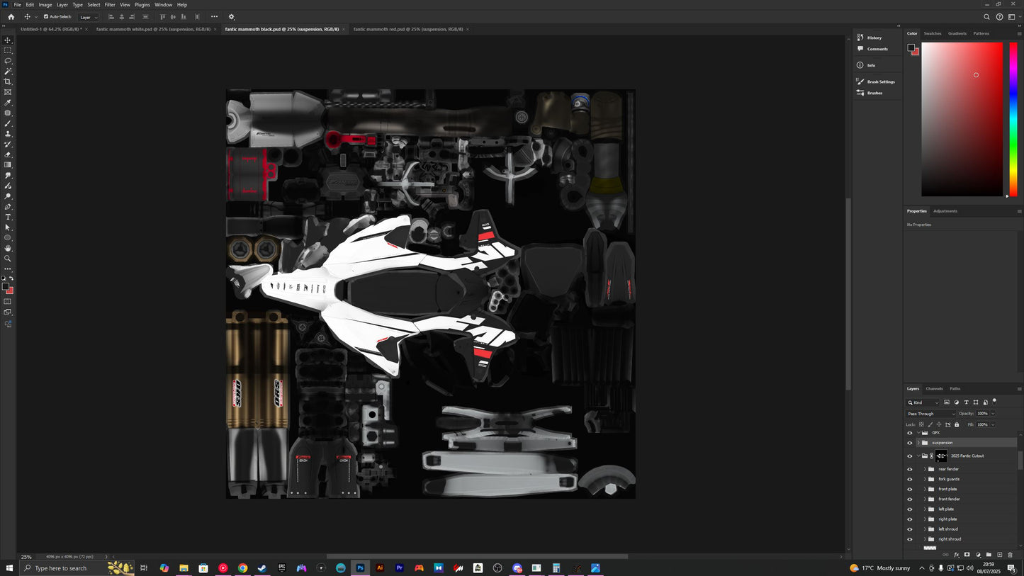 Fantic Mammoth PSD Files