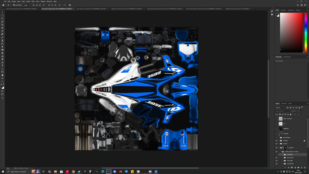 MX Bikes Beta Graphics - PSD Files – Aylien Designs
