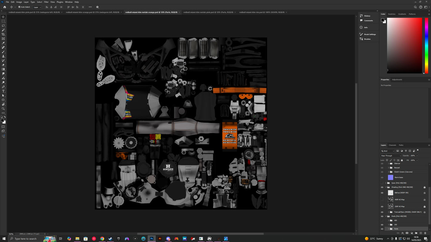 RedBull Miami F1 KTM PSD Files