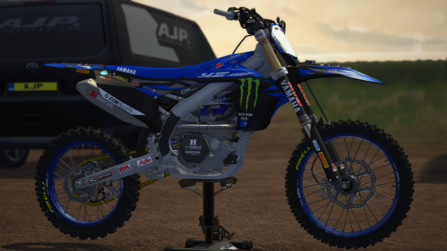 2025 Factory Yamaha MXGP and MX2 PSD's