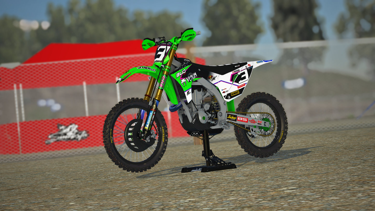 Team VENUM Bud Racing - Official Riders Bikes