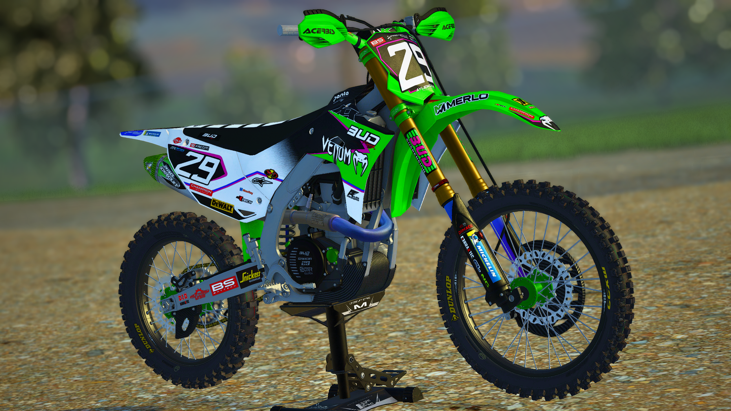 Team VENUM Bud Racing - Official Riders Bikes