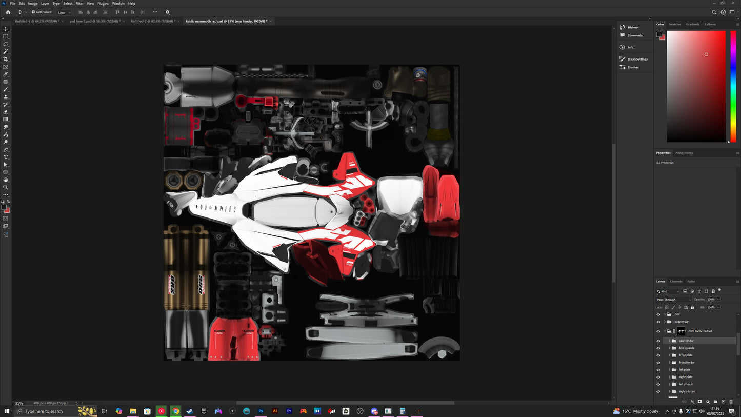 Fantic Mammoth PSD Files